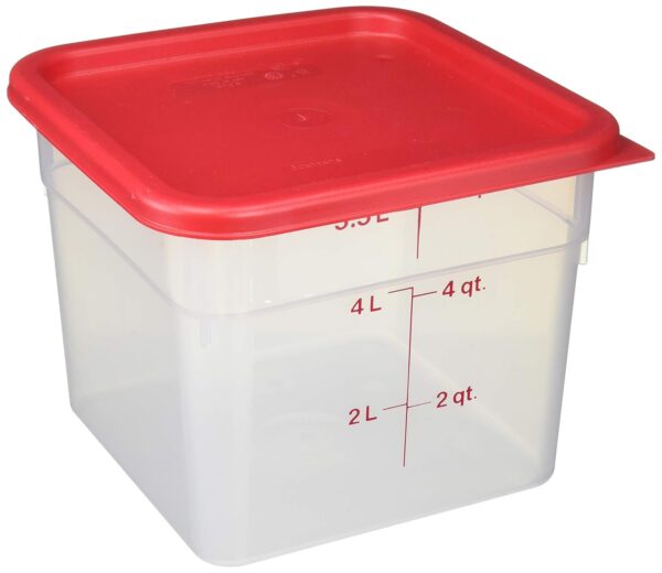 CALIBRATED BULK FERMENTATION SQUARE BOWL